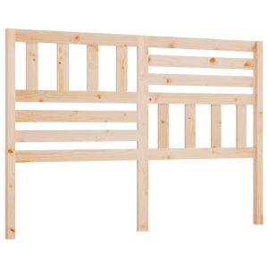 vidaXL cabecero de cama madera maciza de pino 126x4x100 cm