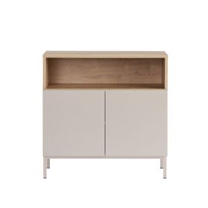 Aparador 2 puertas y 1 nicho a80 cm - oliver