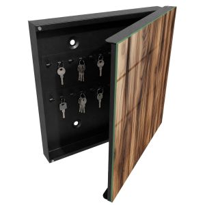 Caja guarda llaves decorativa 30x30x5, apertura derecha tulup