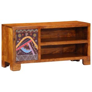 Mueble de tv de diseño moderno multicolor con espacio