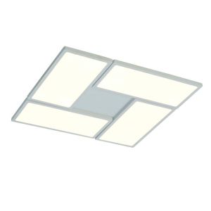 Plafón LED 60w, 3000k dimmable new or blanco cristalrecord 26-884-60-100