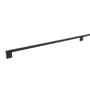 Tirador aluminio graf big acabado negro cepillad