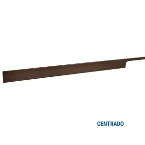 Tirador aluminio peak acabado marron metaliz dist. 1760mm.
