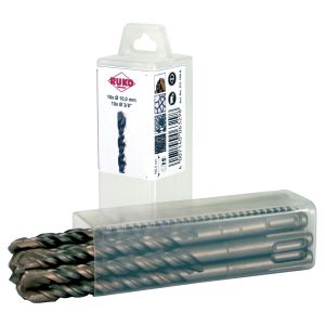 Ruko-211120k-pack de 10 brocas sds-plus 12x160 mm
