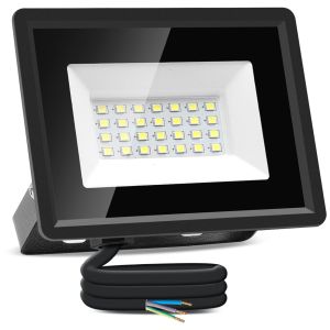 Aigostar foco LED exterior 20w 1650lm, foco proyectore exterior ip65 6500k