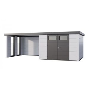 Caseta jardin nh8 c a grande ventanas izq | blanco / blanco | novo habitat