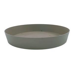 Plato inyección maceta 28x4,4cm color taupe