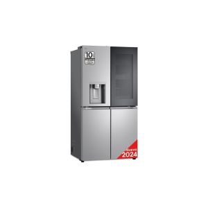 Refrigerador americano lg gmg961evke 179 x 91 cm acero negro dispensador