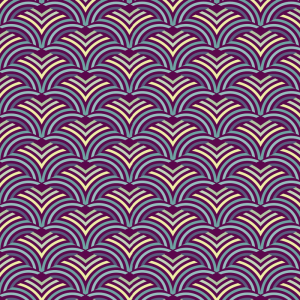 Papel pintado geométrico morado 60cm por 250cm