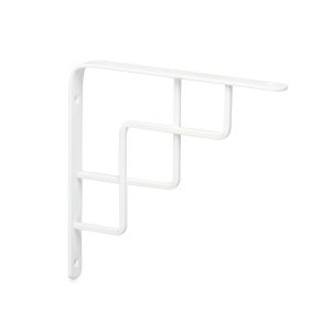 Escuadra de balda rei 1468 | 20x200x200 mm | blanco