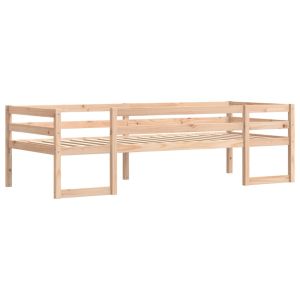 vidaXL estructura de cama para niños madera maciza de pino 75x190 cm