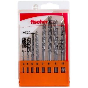 Brocas percusión, juego 8 piezas s ø3,00 /4,00 / 5,00 / 6,00 / 7,00 / 8,00