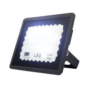 Fab 147480209 | proyector zircon 20w 6500k negro 2000lm  120º  10x12,5x2,3