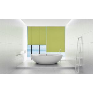 Estor enrollable traslúcido etamine verde 135 x 250cm