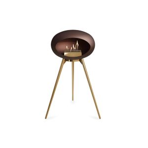 Chiminea bioetanol Ground High Mocca 2