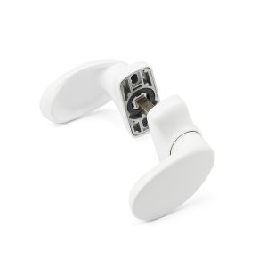 Juego pomo recuperable oval 5000 blanco