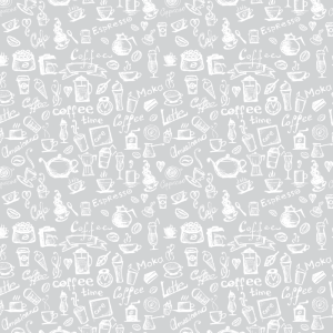 Papel pintado cafeteria gris 60cm por 250cm