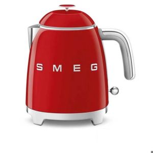 Hervidor - smeg - klf05rdeu - 0,8 litros - 1400 vatios - rojo - antical y m