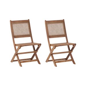 Silla de jardín marrón paraggi