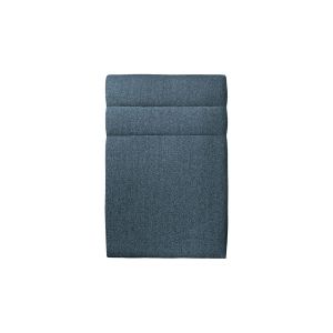 Cabecero 90 cm lines - tejido rizado azul - azul
