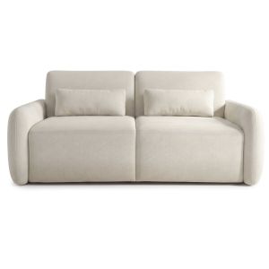 Sofá cama convertible <<aurelie>> - colchón de 18 cm - ancho de la superfic