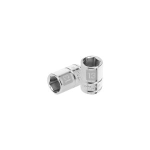 Llave vaso hexagonal, cuadro 3/8" - 13 mm