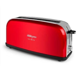 Tostadora eléctrica - orbegozo - tov 6200 - rojo - 2 rebanadas - 700-850 w