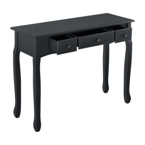 Consola para entrada o salón con 3 cajones mdf