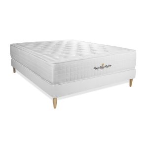 Pack colchón buckingham 160x210cm + somier multiláminas, espuma viscoelásti