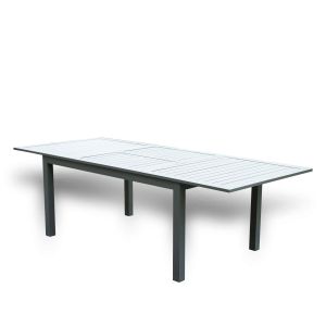 Mesa de jardín extensible casa - 160/240 x 100 cm