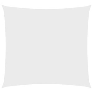 vidaXL toldo de vela cuadrado tela oxford blanco 3,6x3,6 m
