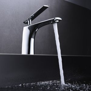 Imex -  grifo monomando lavabo caño bajo cromado serie  escocia