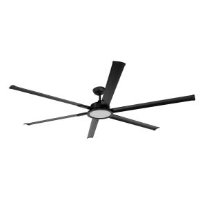 Ventilador de techo almanzor negro cct regulable 214cm