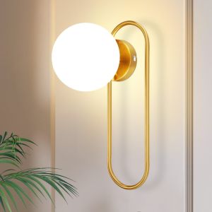 Nettlife aplique pared e14 dorado 34.5x16
