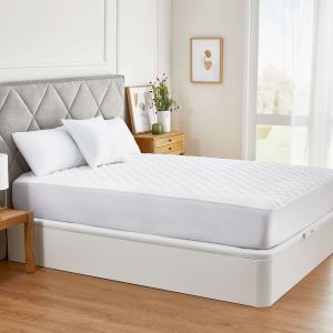 Protector colchón 90x196 pikolin home microfibra oeko-tex 32cm