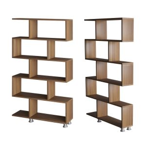 Estantería de madera <<nilüfer>> - 90 x 20 x 156 cm - marrón