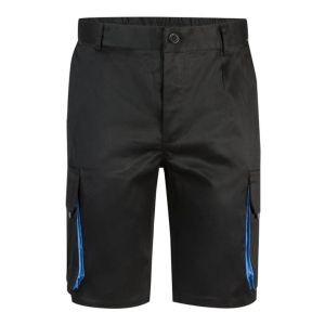 Velilla bermuda bicolor 44 negro/celeste