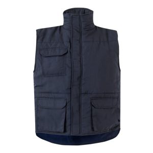 Chaleco acolchado s azul navy