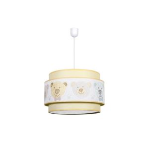 Fab 056193550 | coLGante panda amarillo pastel 1xE27 regx35d