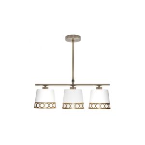 Lampara de techo dalia blanco  56cm