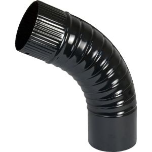 Codo 45º acero vitrificado para estufa - ø 100 mm