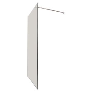 Ondee - mampara italiana - 90x200x0,8cm - vidrio templado - transparente