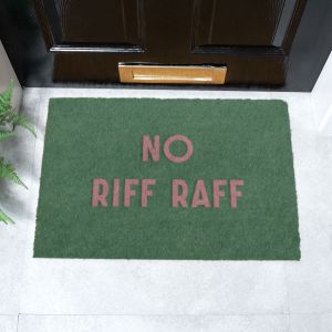 Felpudo 'no riff raff' (60 x 40 cm)
