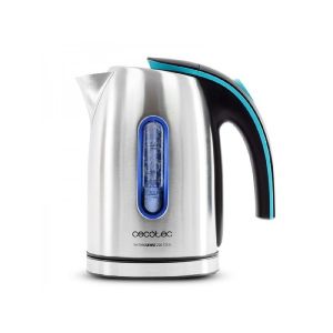 Cecotec hervidor de agua eléctrico thermosense 220 steel. 1,2 litros, libre
