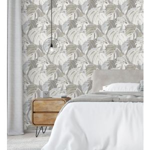 Papel pintado gaulan   hojas tropicales 5.23m²