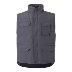 Chaleco acolchado 2xl gris