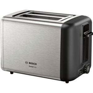 Tostadora Bosch tat3p420 - 2 ranuras - 970w - descongelación - acero inoxid