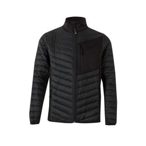 Chaqueta acolchada ligera m negro/negro