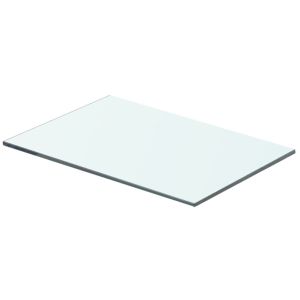 Panel de estante vidrio claro 40x20 cm
