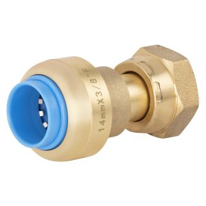 Conector hembra giratorio automático universal ø14 (3/8) tout push
